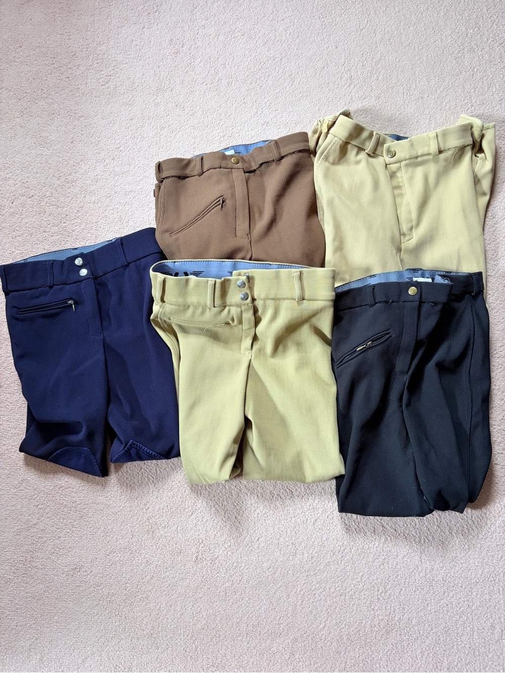 Bundle of 5 Children's Tuffrider Breeches